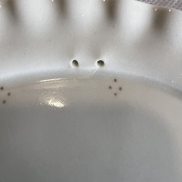 Signed N. Jaqua 1985 Plate – White Apple Blossom, 8" Wall Hanging, Hand Painted - Picture 4 of 4